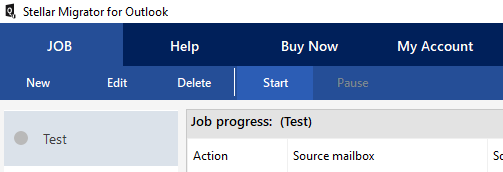 start the pst import job